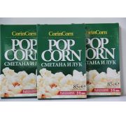 ПОПКОРН СМЕТАНА-ЛУК 85гр15шт*4бл Corin Corn(Зерно кукур.для СВЧ)